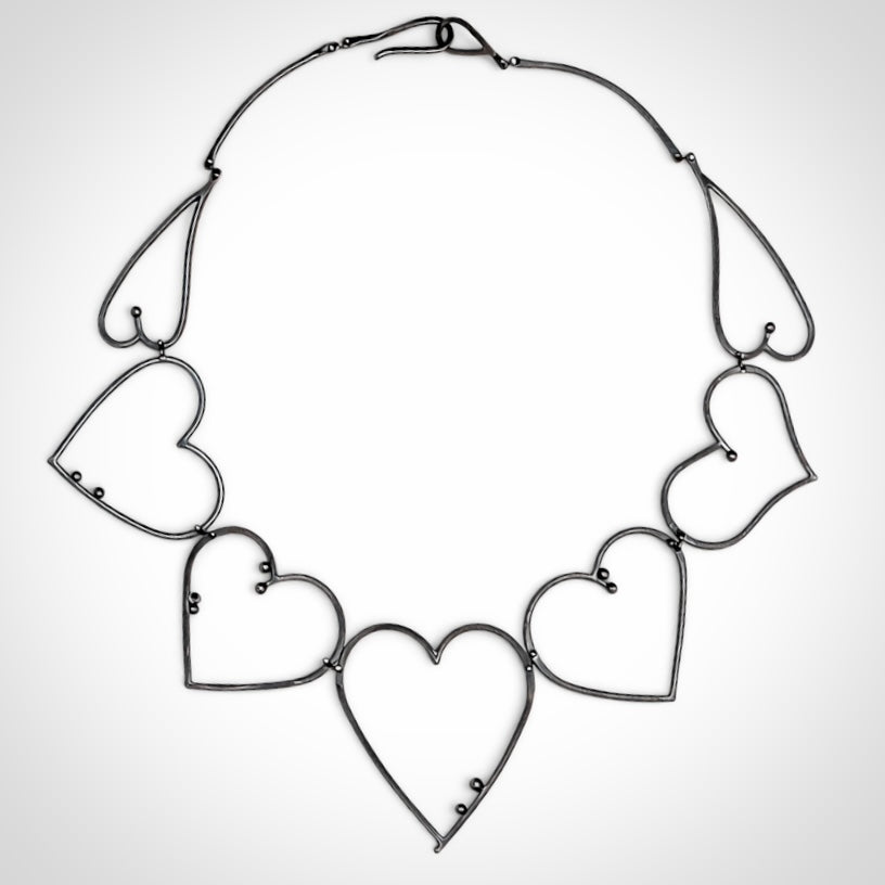 Open Heart Link Necklace (Valentine's)