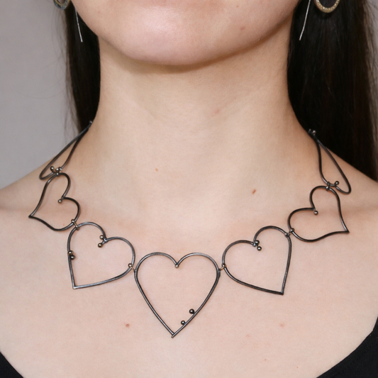 Open Heart Link Necklace (Valentine's)