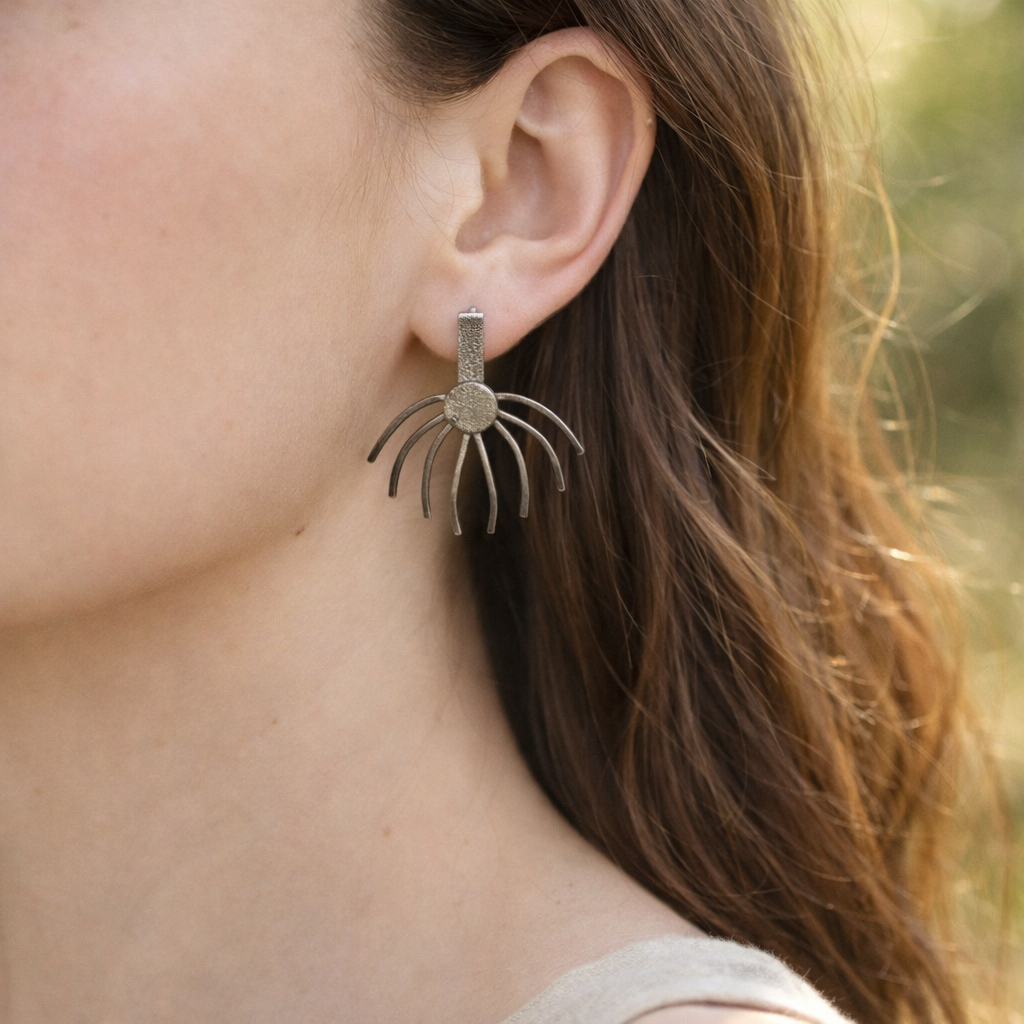 Eclipse Fan Earrings