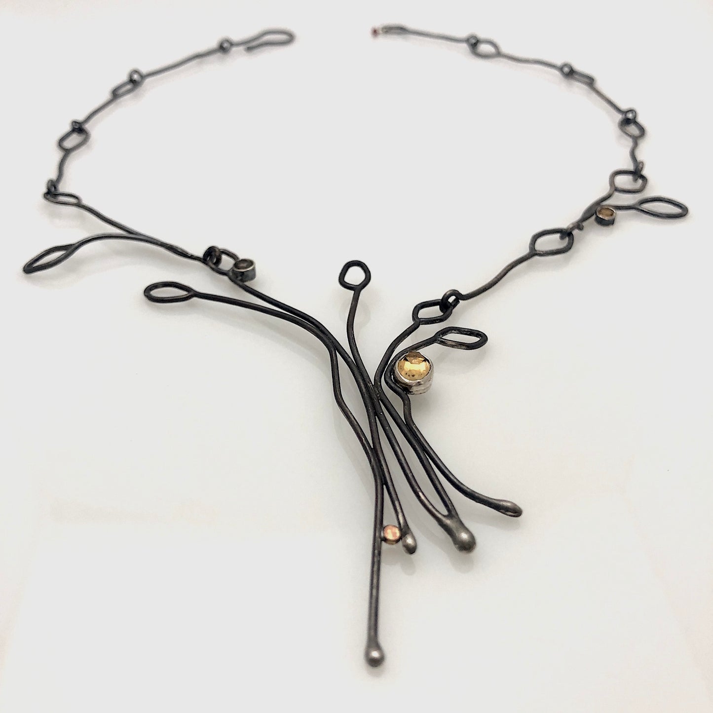 Golden Form Necklace