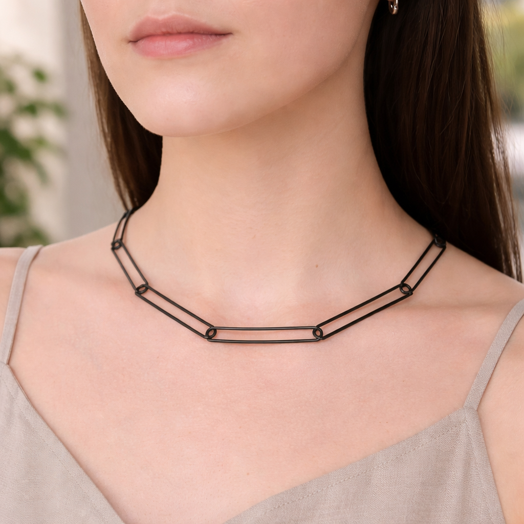 Architectural Link Necklace