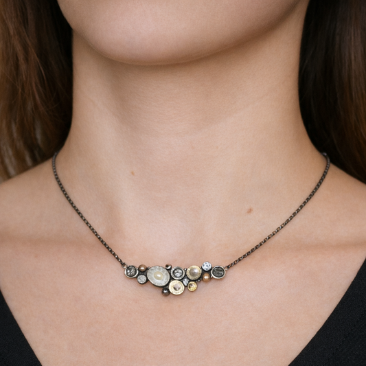 Celestial Cluster Necklace